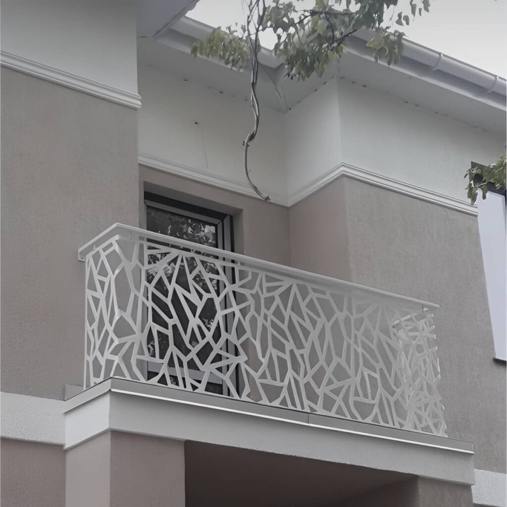 نرده پله مدرن داخلی کرمان