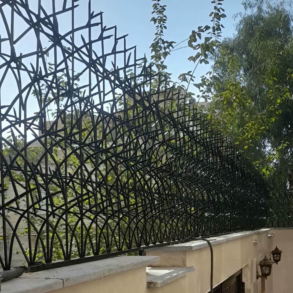 نرده شاخه ای مناسب بودجه پروژه