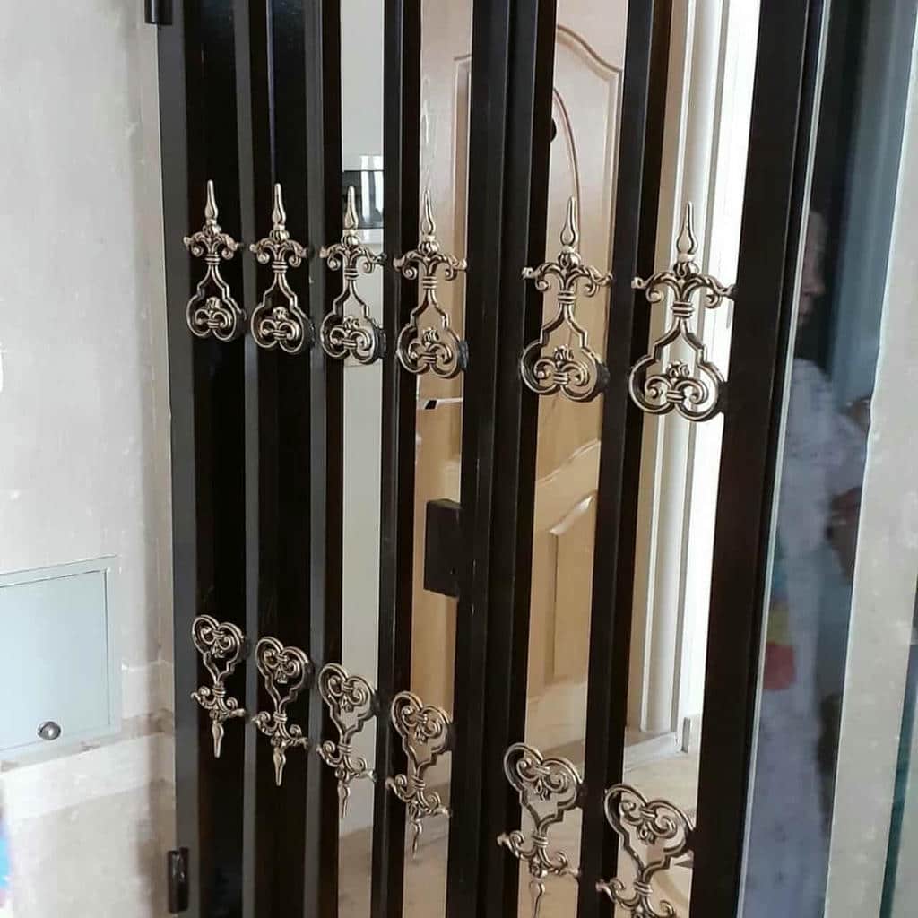 حفاظ کرکره ای با ریل مقاوم