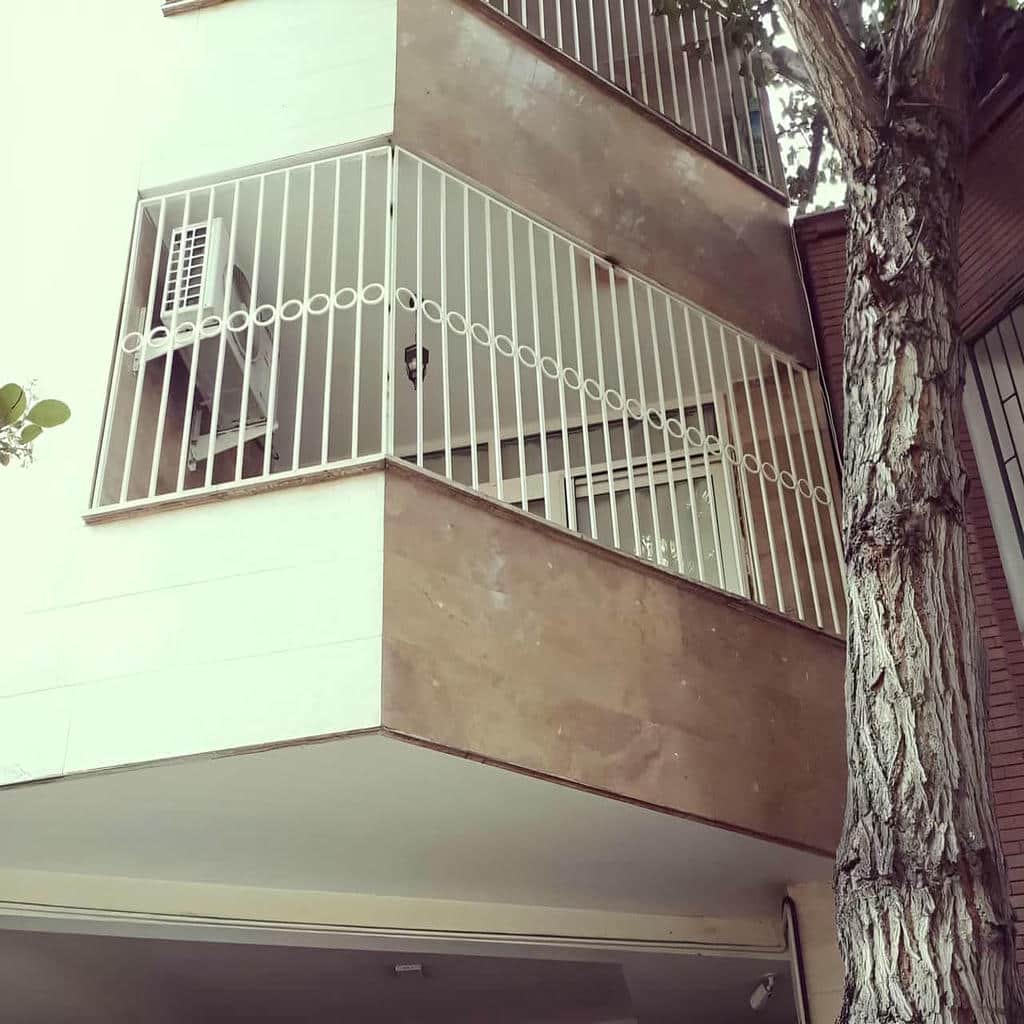 گارد پروفیلی پنجره نمای مسکونی کرمان