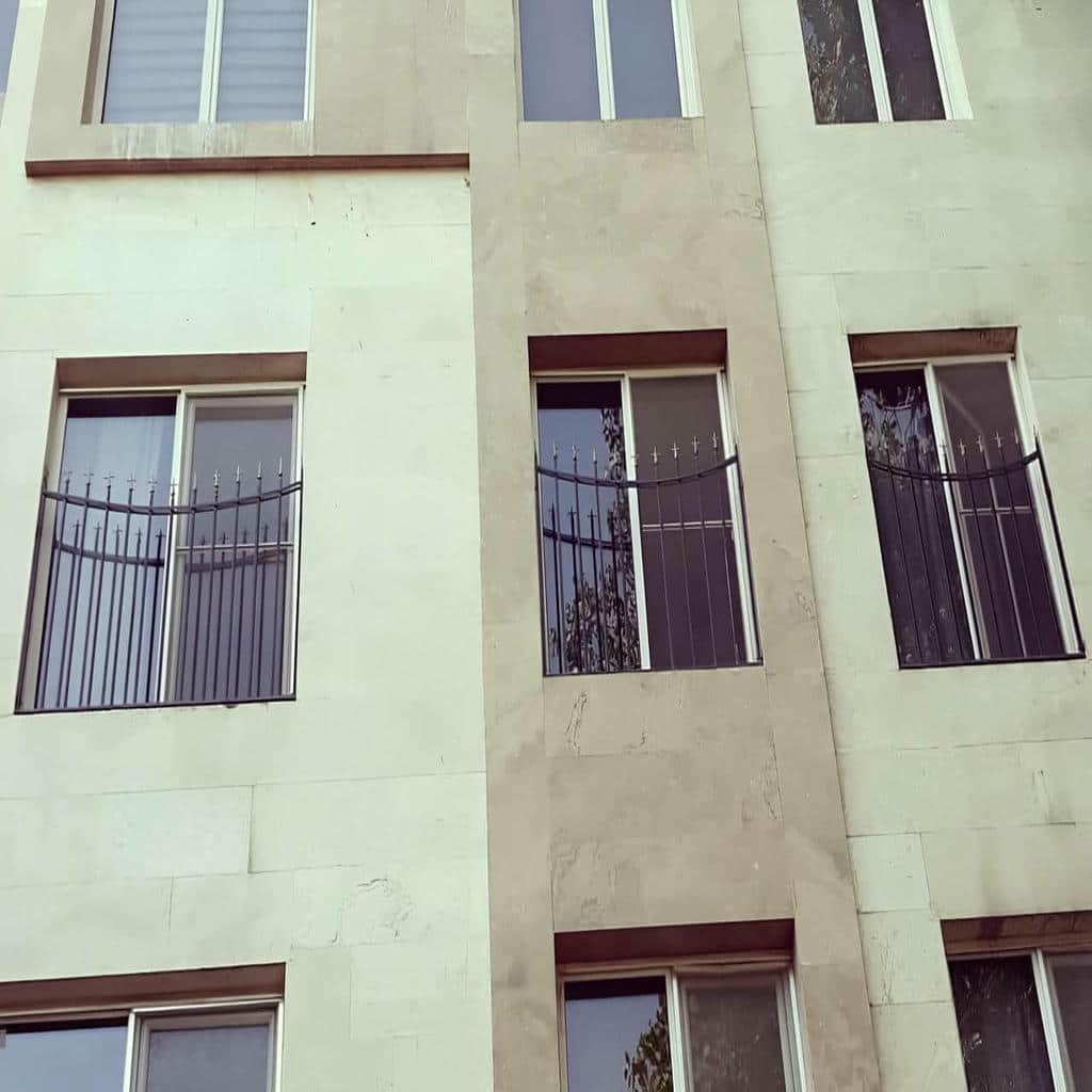 نرده پنجره آهنی مناسب واحد همکف