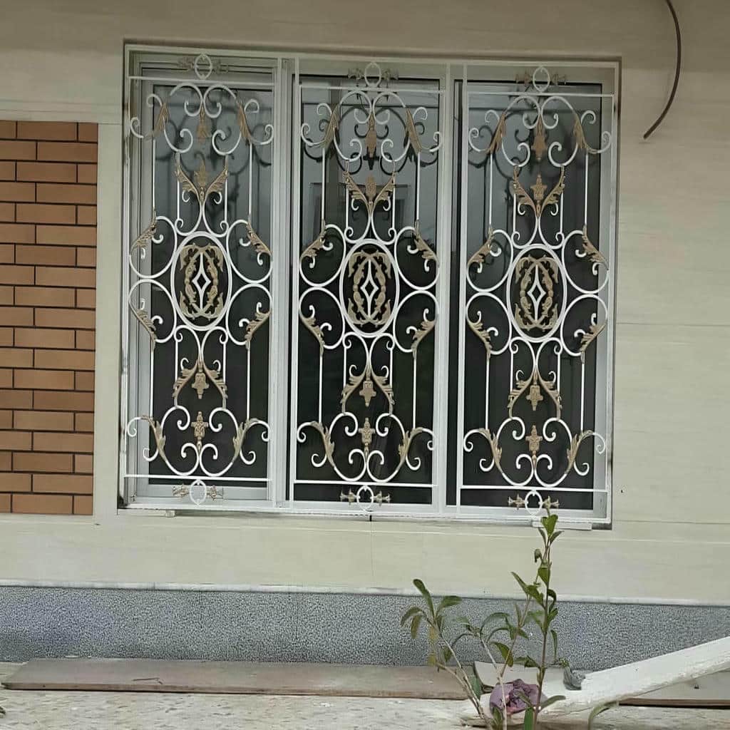 محافظ فلزی پنجره برای نمای آفتابگیر