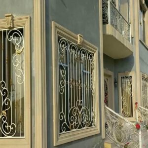 حفاظ پنجره فلزی با جوشکاری تمیز در کرمان
