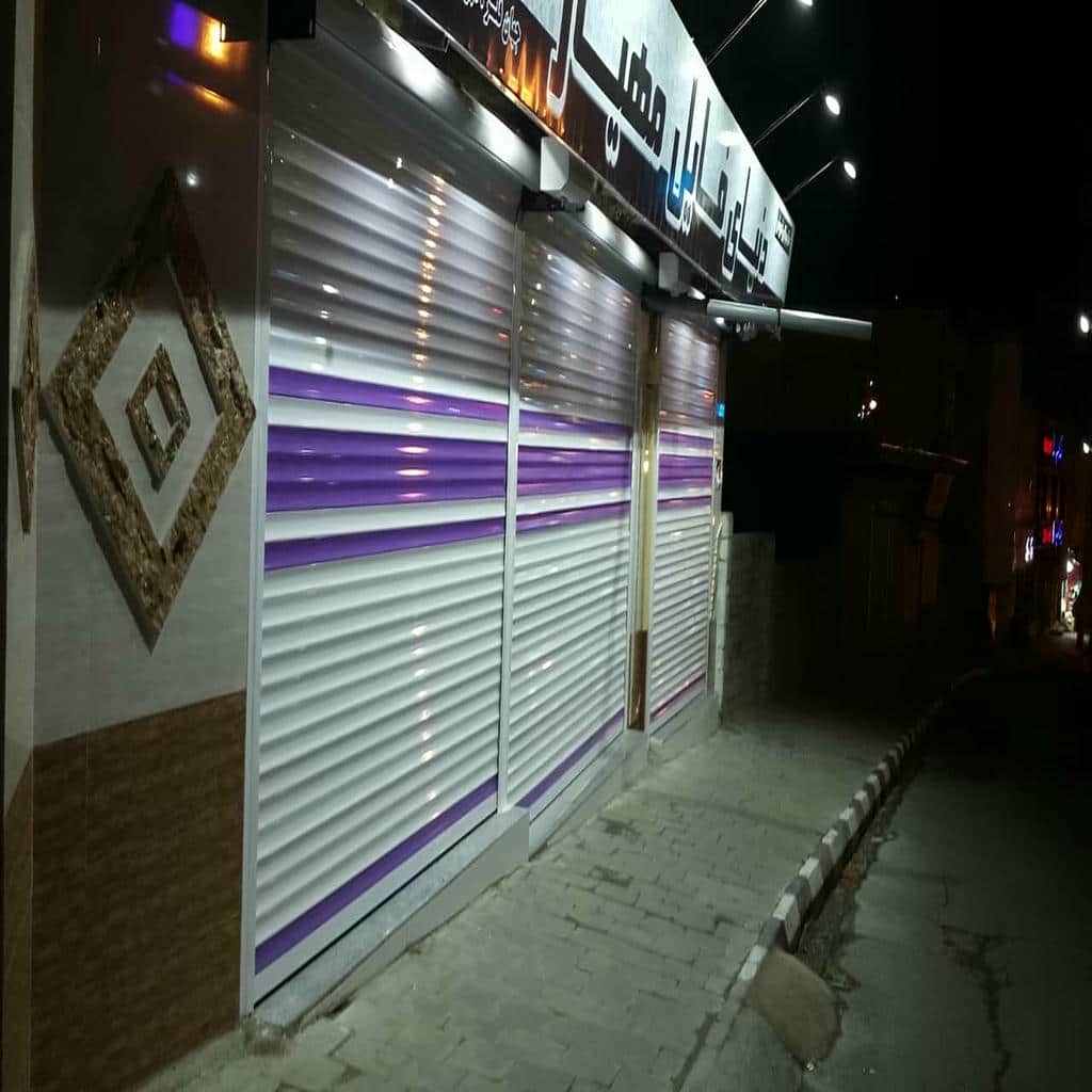 کرکره ریموت دار مغازه کرمان