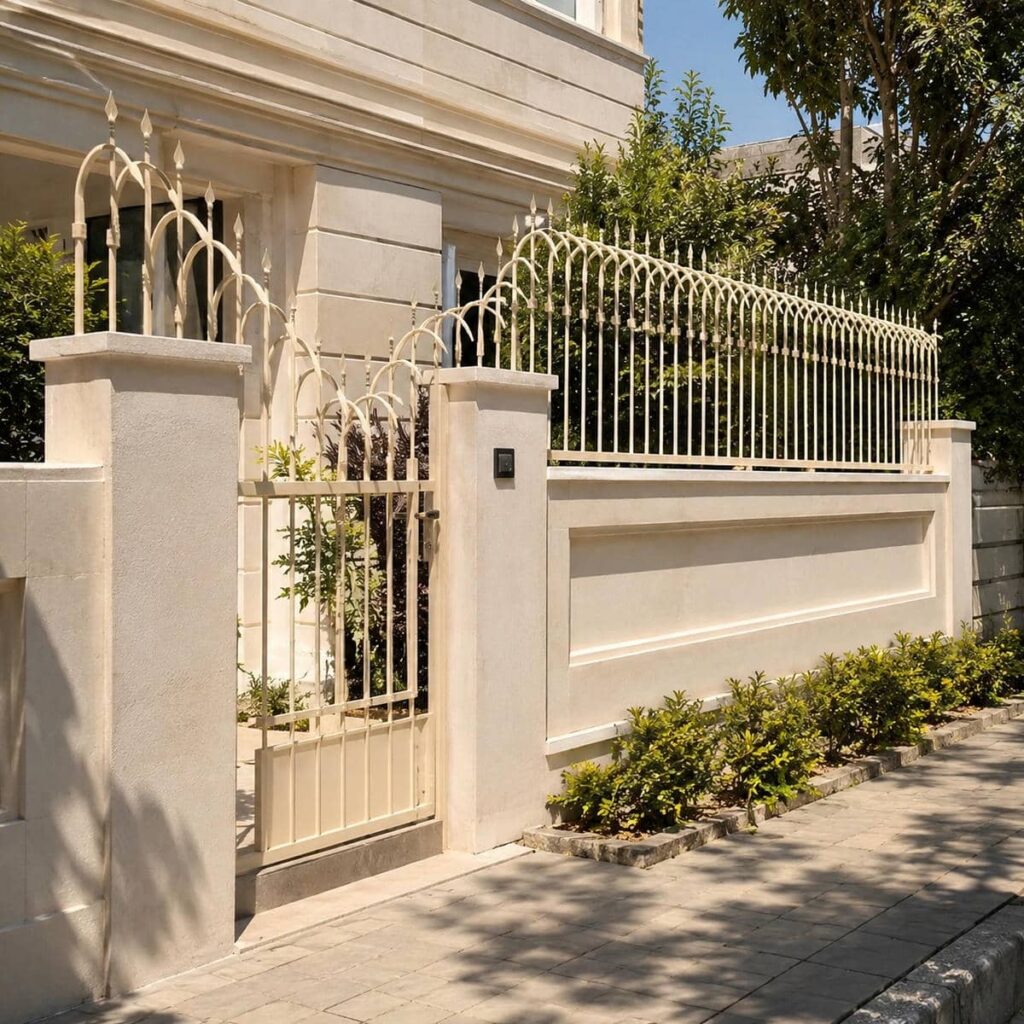 گارد دیواری مناسب نمای مسکونی ساده