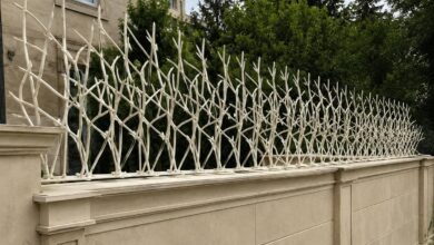 حفاظ شاخ گوزنی متراکم برای ویلای کرمان